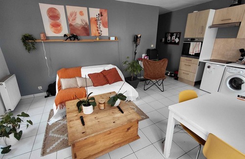 Saint-Agreve Apartment | Accommodation in the heart of the village with balcony