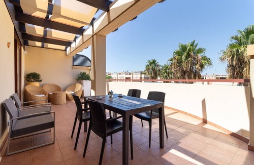 Polignano a Mare Apartment | Apartment 'Attico D'amare' with Private Terrace, Wi-Fi and Air Conditioning