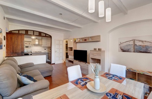 Arenzano Apartment | Apartment 'Sole E Mare' with Shared Pool, Private Terrace and Garden