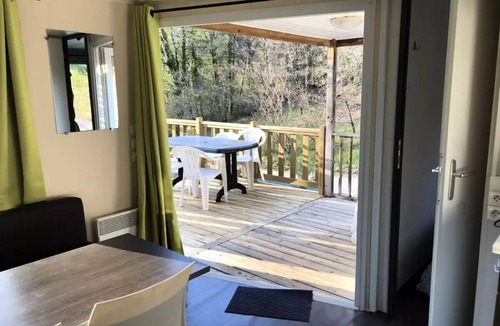 Thonac House | Camping maeva Escapades La Castillonderie * - Comfort Mobile Home 3 Rooms 4 People Air Conditioned + TV