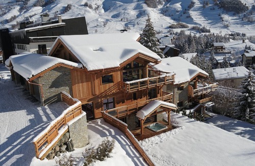 Venosc Ski Chalet | Chalet Black Combs, Swimming pool, Sauna, Jacuzzi, Cinema, Massage, Billiards, Sport, PMR