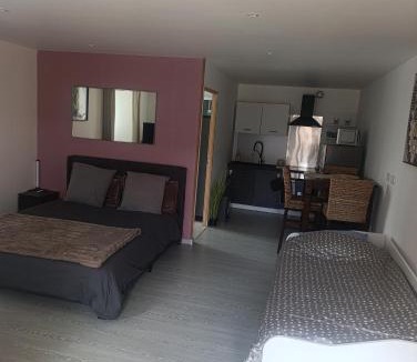 Eschentzwiller Apartment | Grand studio dans maison parking privé gratuit
