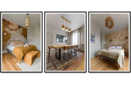 Gannat House | Grande Maison République - Maison design et climatisée en centre ville