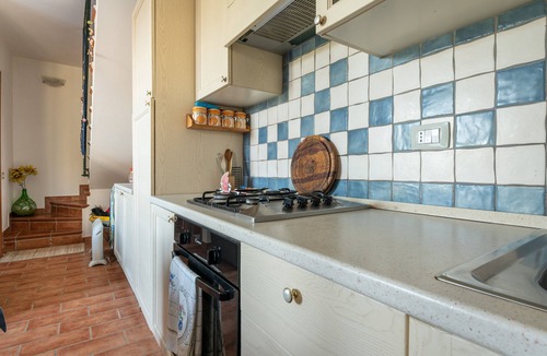 Calasetta House | Holiday Home 'Villetta Gelsomino' with Sea View, Garden & Terrace