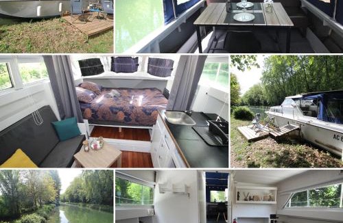 Meilhan-sur-Garonne Boat Rental | Nuit à quai sur notre vedette!