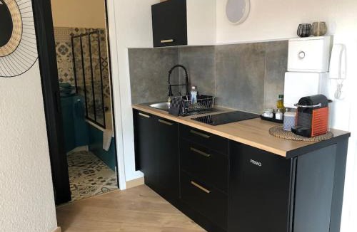 Romans-sur-Isere Apartment | Studio Moderne, Terrasse et Parking