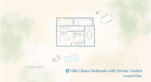 Moltrasio Villa | Villa Chiara Lake Como with private garden by Rent All Como