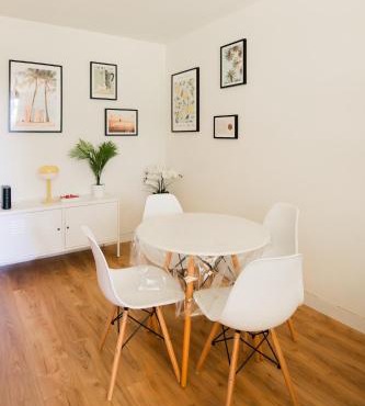 36 m2 2-room apartment, parking, fiber internet, near metro, Literie Bultex