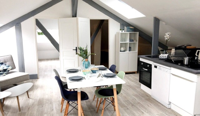 Charming loft apartment, renovated Modifier