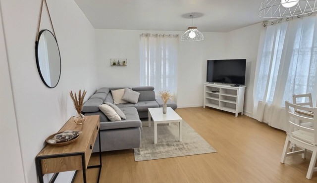Entre Port & Mer - Spacious 77m2 apartment in Dieppe