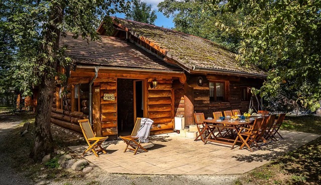 Grand Ballon Log Cabin for 10 People