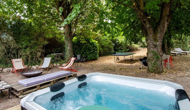 Maison Parcelle - Jacuzzi - Brasero - Art Déco