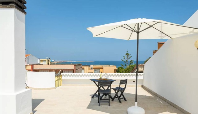 Panoramic sea view apartment in Porto Torres