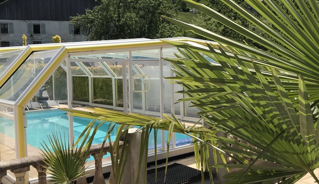 VILLA CHALET STANDING PISCINE COUVERTE HTES VOSGES LA BRESSE VENTRON VUE WIFI