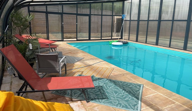 Villa Normande Piscine Intérieur et Jeux/Proche Honfleur et Deauville