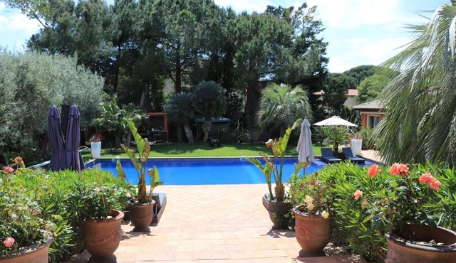 Villa peacock